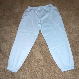 baby blue joggers
